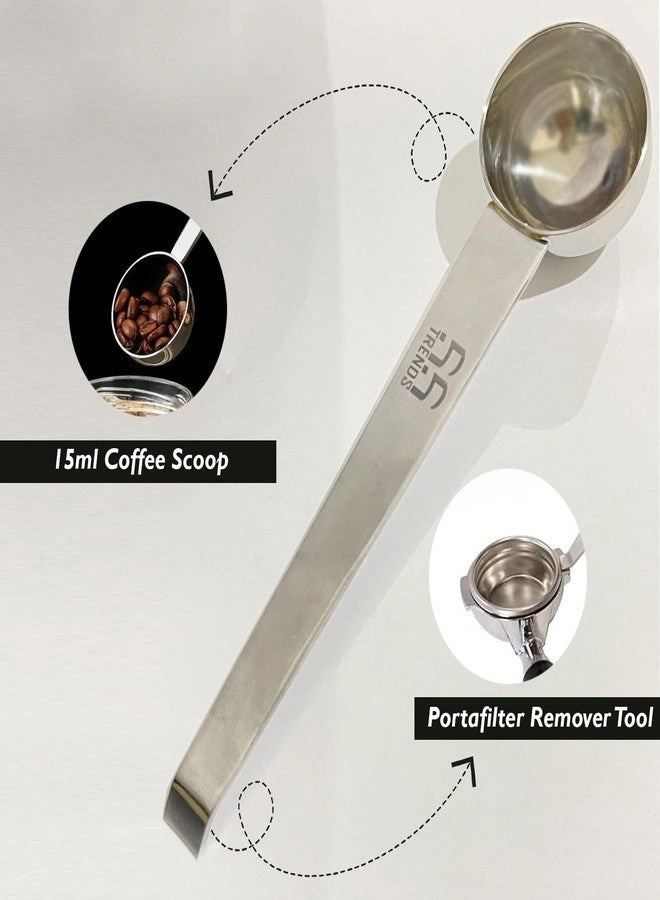 Portafilter Basket Remover Tool - Stainless Steel Espresso Cleaning Accessories