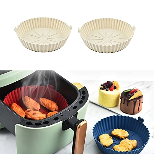 Silicone Air Fryer Liner - food grade silicone 2Pcs