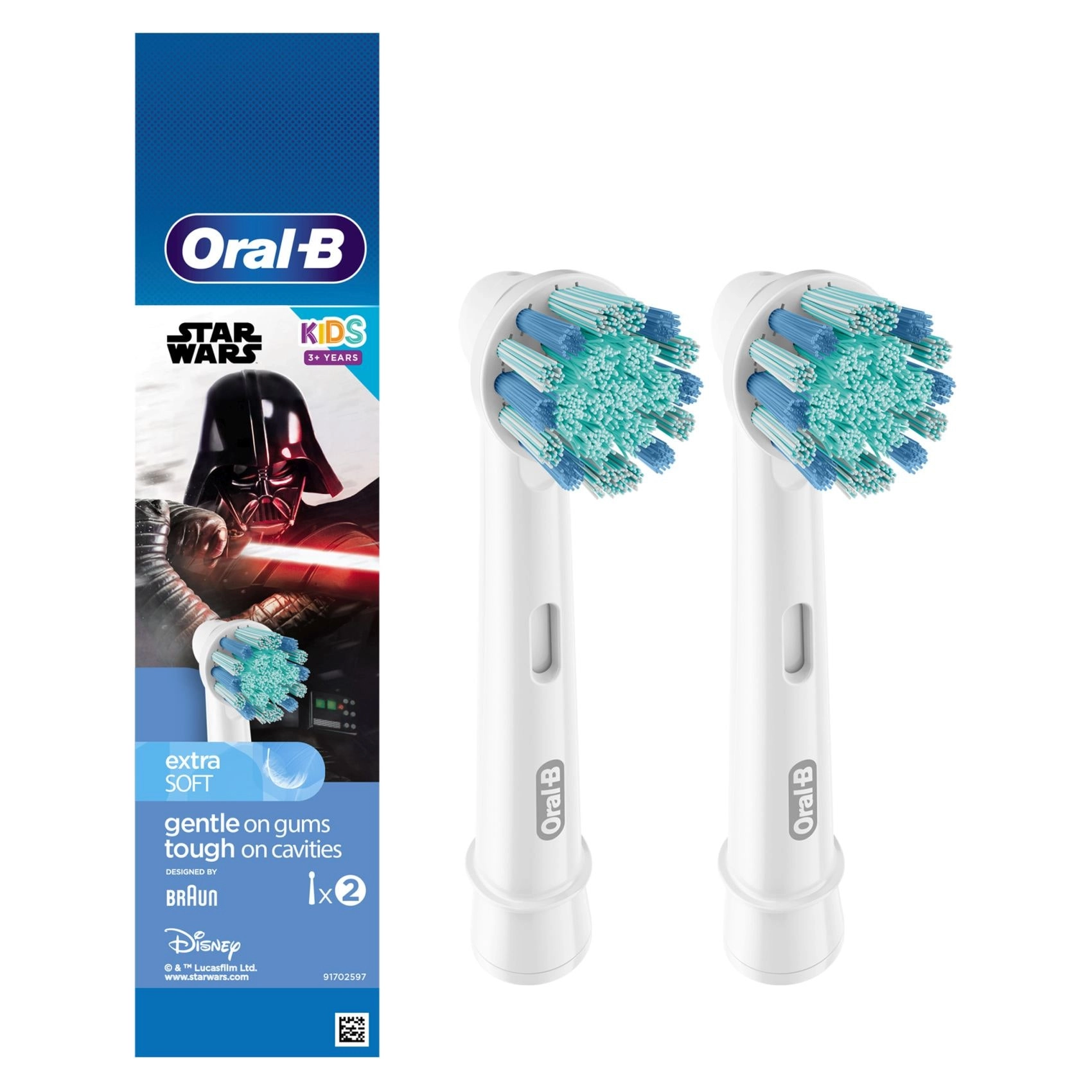 Oral-B EB10S-2 - Kids 2 PCS White
