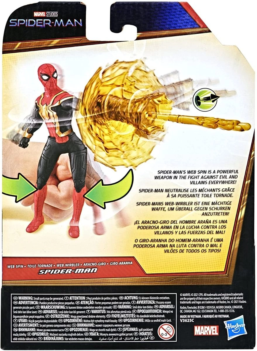 Spider-Man - Marvel Deluxe Web Spin - Action Figures