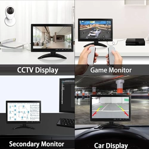 Portable Monitor - Bewinner0povx3m492-12 10.1in 1024x600