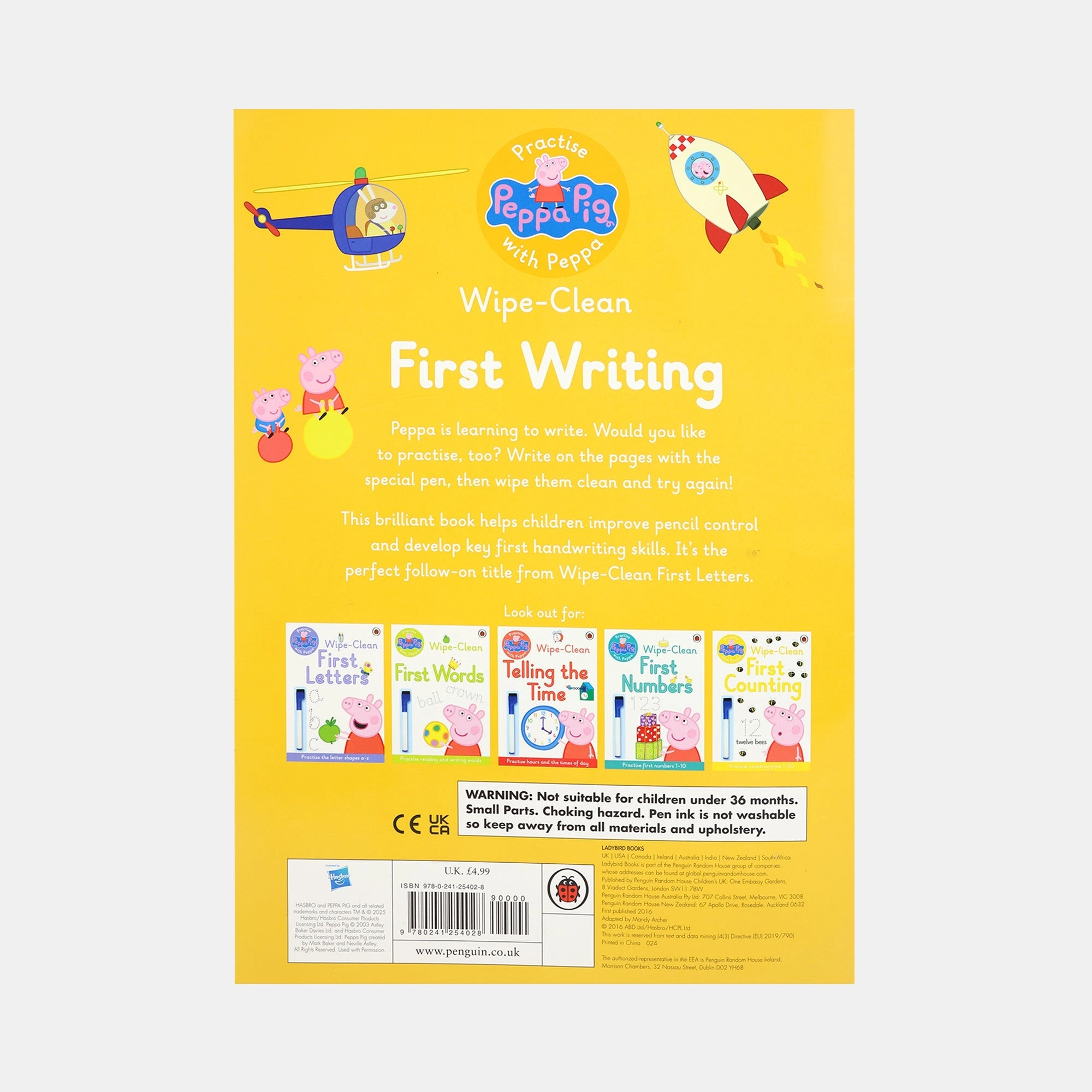Wipe-Clean First Writing