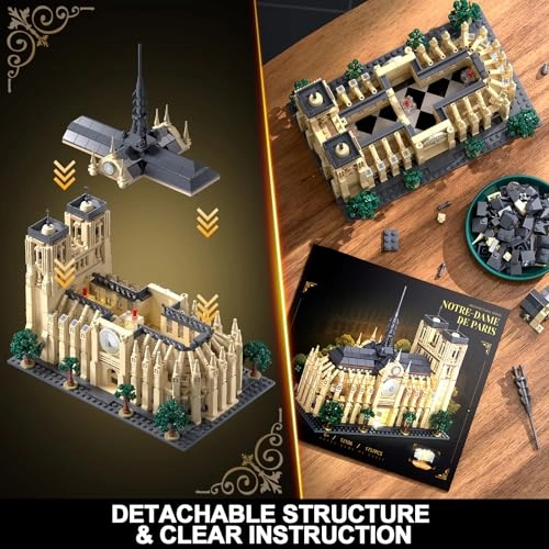 Notre Dame de Paris - Notre Dame Cathedral 1757 pcs