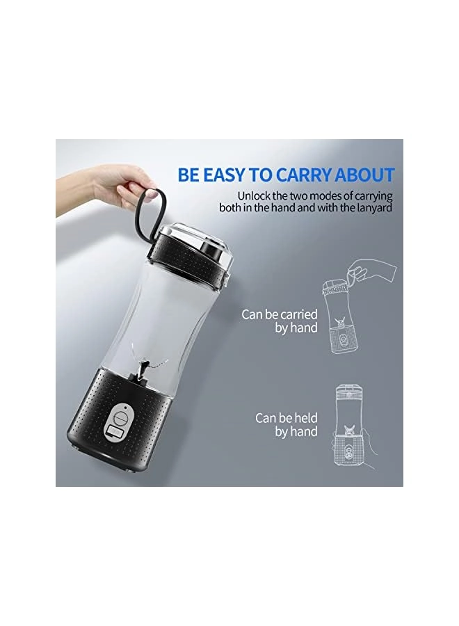 Portable Personal Blender - USB Rechargeable 6 Blades