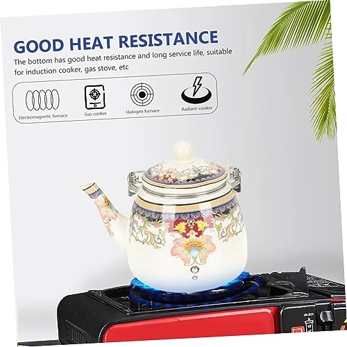 Enamel Tea Kettle - Enamel