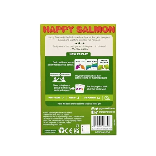 Happy Salmon - Card Game