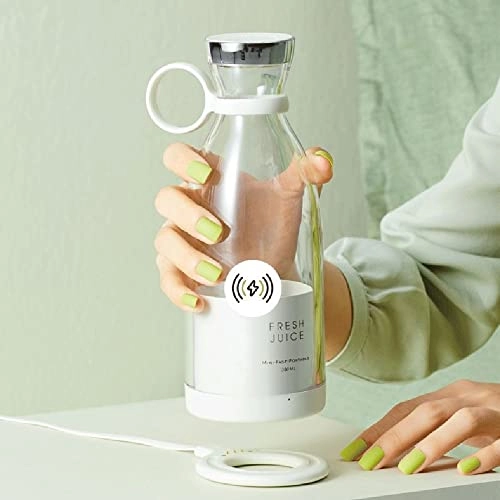 0747256426580 - Portable Smoothie Blender USB Rechargeable Magnetic Charging 4 Stainless Steel Blades