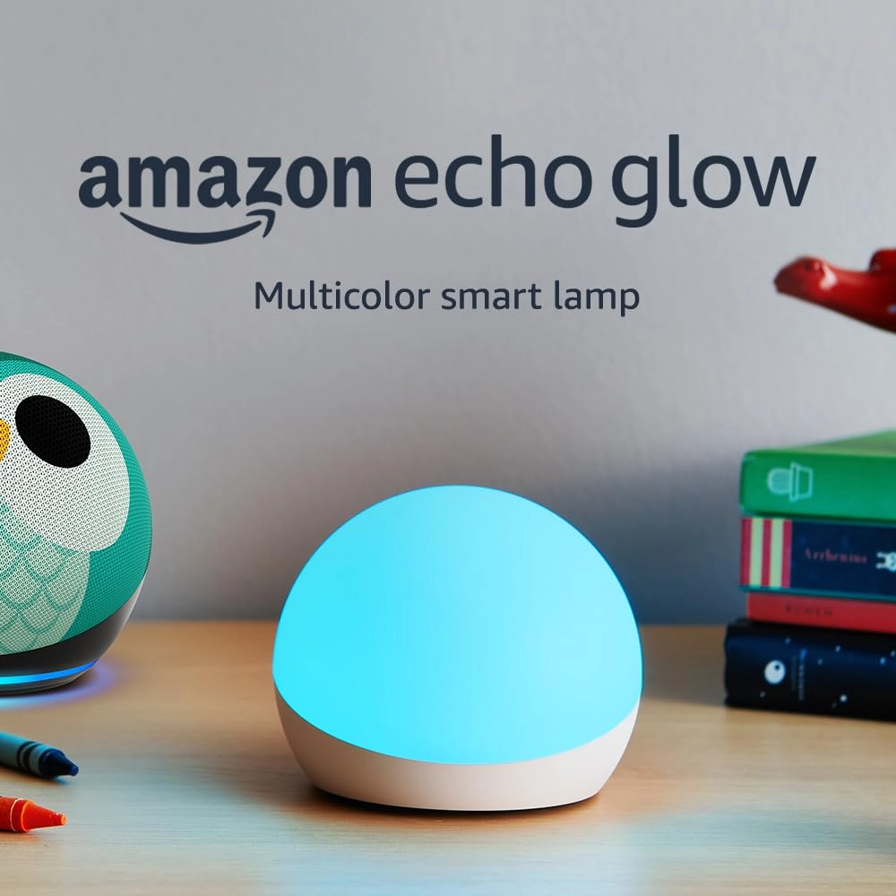 Amazon Echo Glow - power adapter (5W) 100 lumens warm white RGB Pack