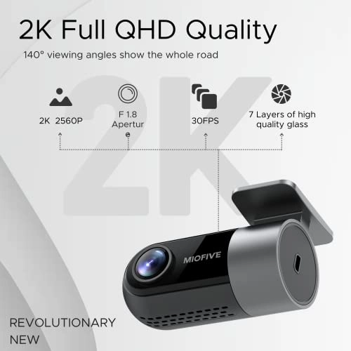 Dash Cam Dual 2160 X 1440 pixels
