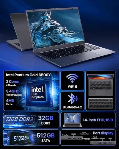 NCS215Y - 15.6'' Celeron N4020 8GB DDR4 512GB SSD