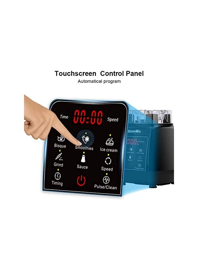 Digital Touchscreen Blender - Touchscreen control Smart pre-programmed settings Adjustable timer