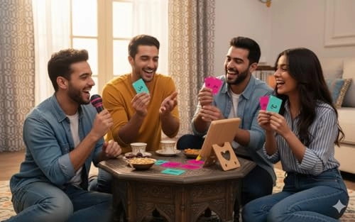 Microphone Snatch Game - English 8 years and up