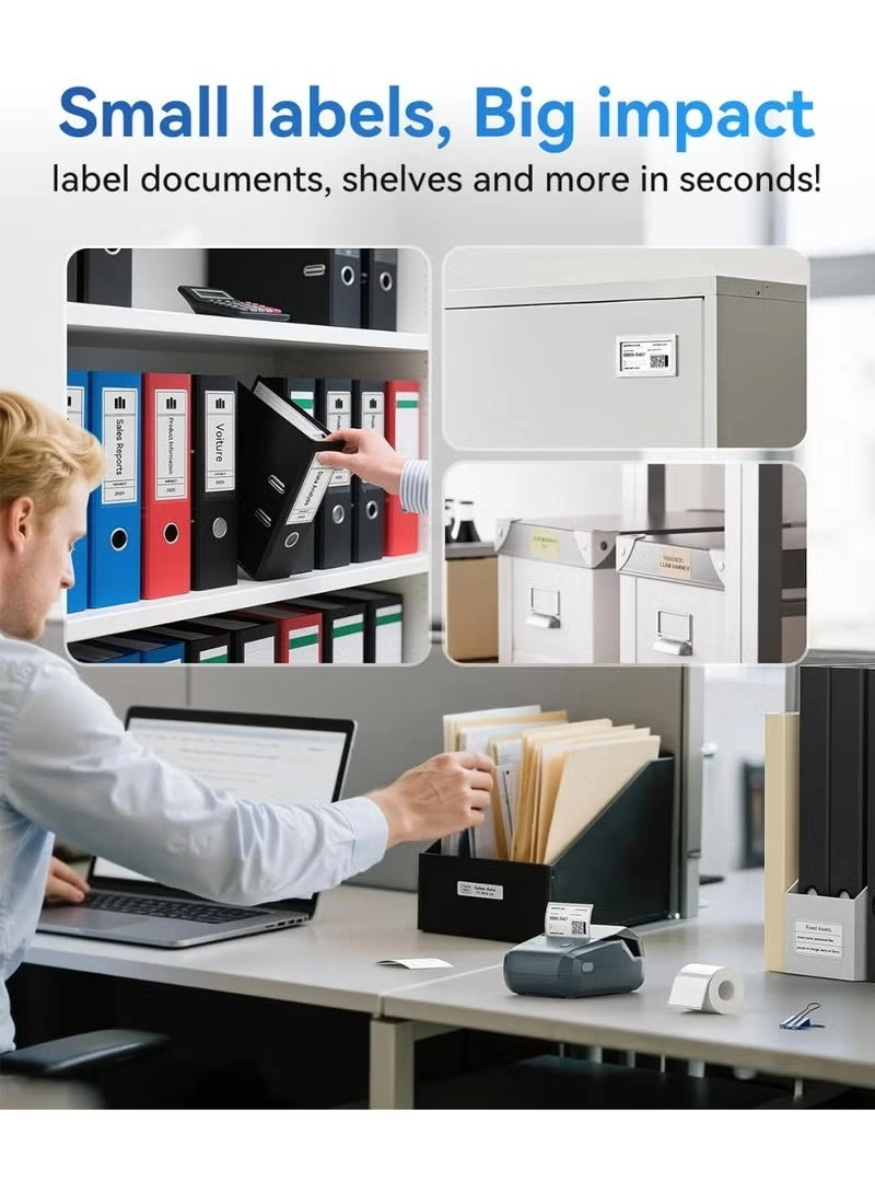 B1 - Label Maker 50*30mm Labels Space Blue