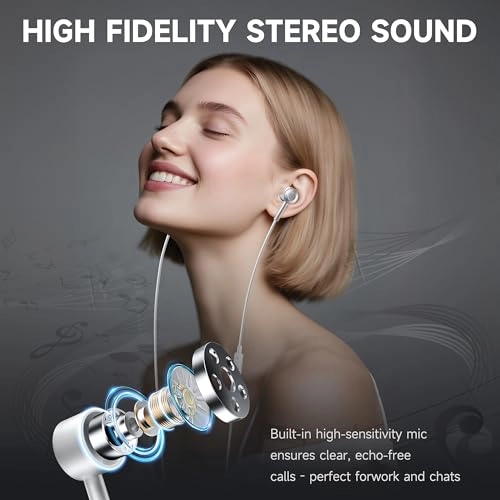USB-C Headphones Wired Headphone
