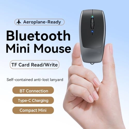 Mini Compact Finger Mouse - Bluetooth