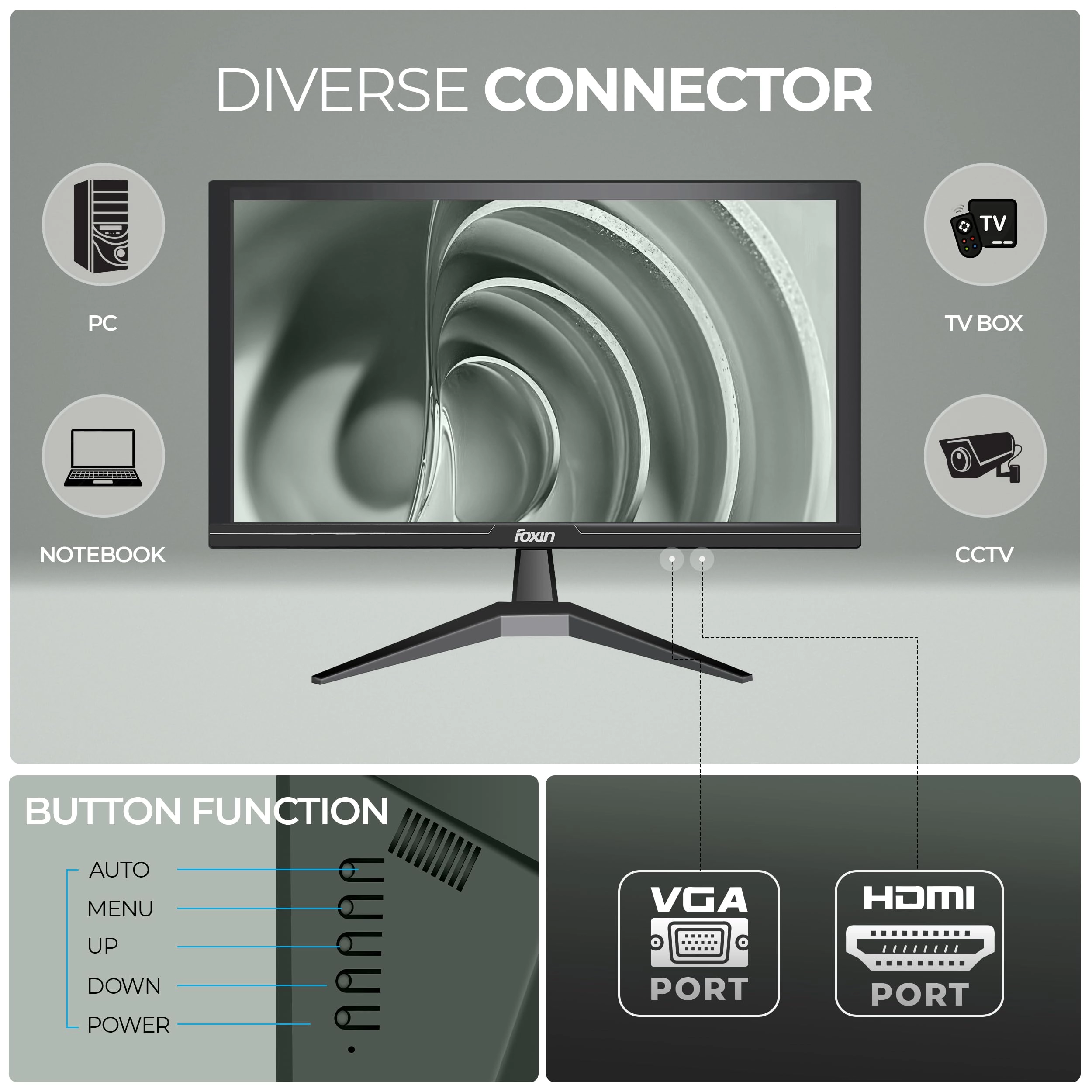 FM 1950 LED Crystal - 19.5 Crystal 19.5 Inches 1440 x 900