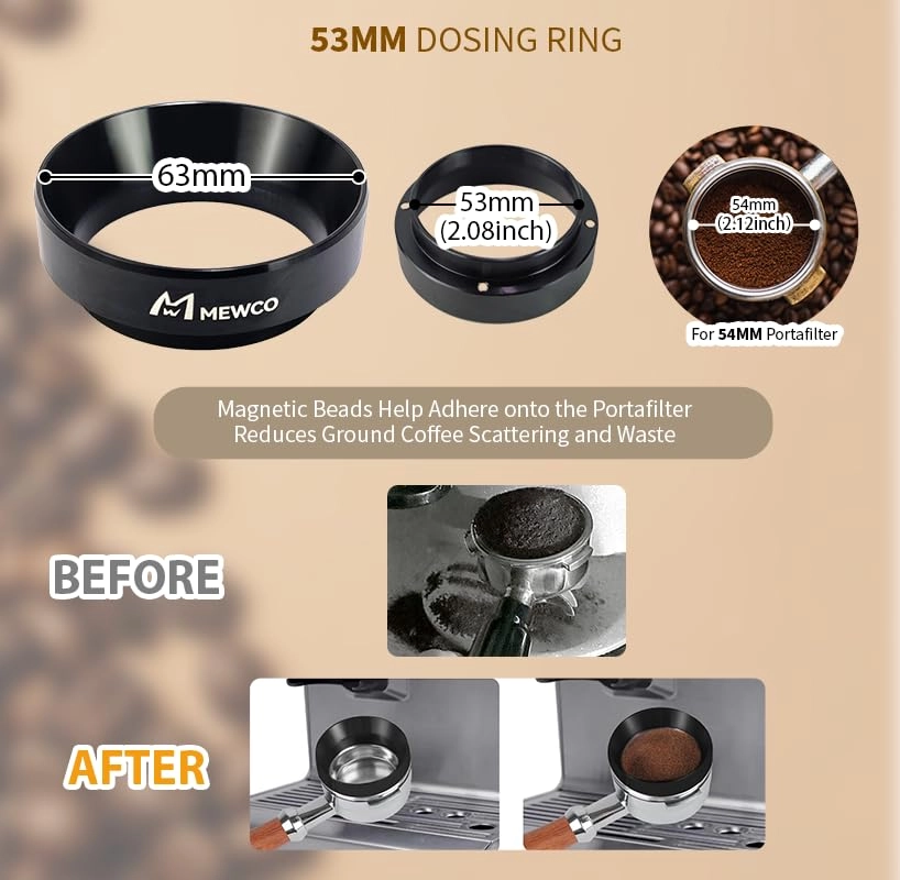 Tamper Station + Coffee Distributor + Tamper + WDT Stirrer + Tamping Brush + Dosing Funnel + Puck Screen