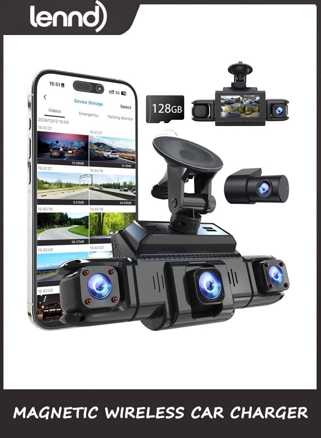 LENND 360 View 4 Channel Dash Cam