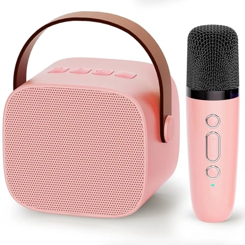 Kingci Boosty Mini Karaoke Machine - 4-12 years