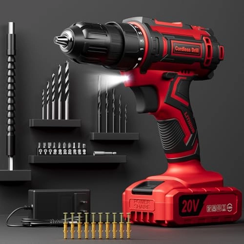 Cordless Drill Driver - 2000mAh