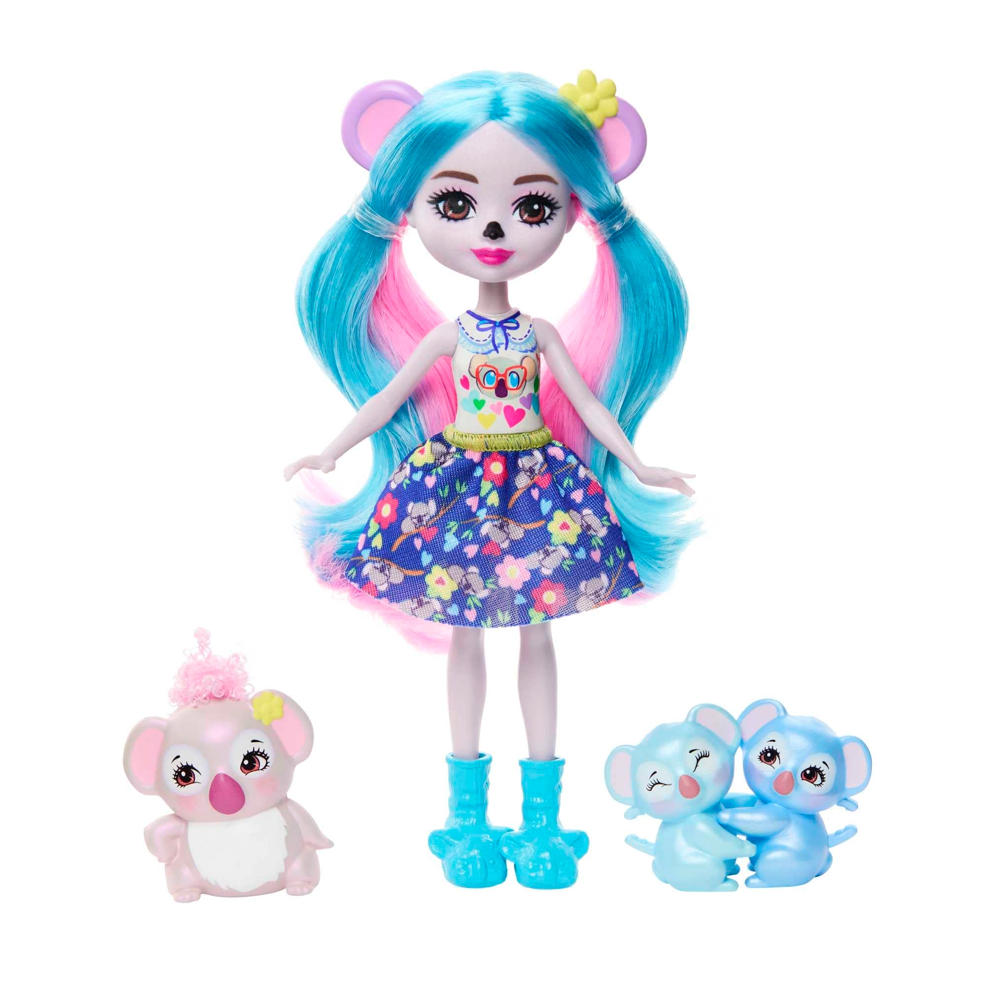 Enchantimals Karalee Koala Doll - Animal Friends Koala Print Removable Skirt Ages 4+
