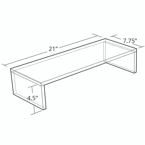 515360 Letter Computer Monitor Riser