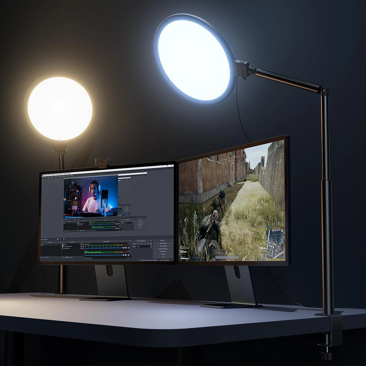 Weilisi Desk Ring Light - 10.2"