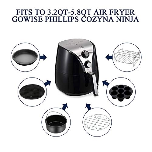 Air Fryer Accessories - Metal 9PCS