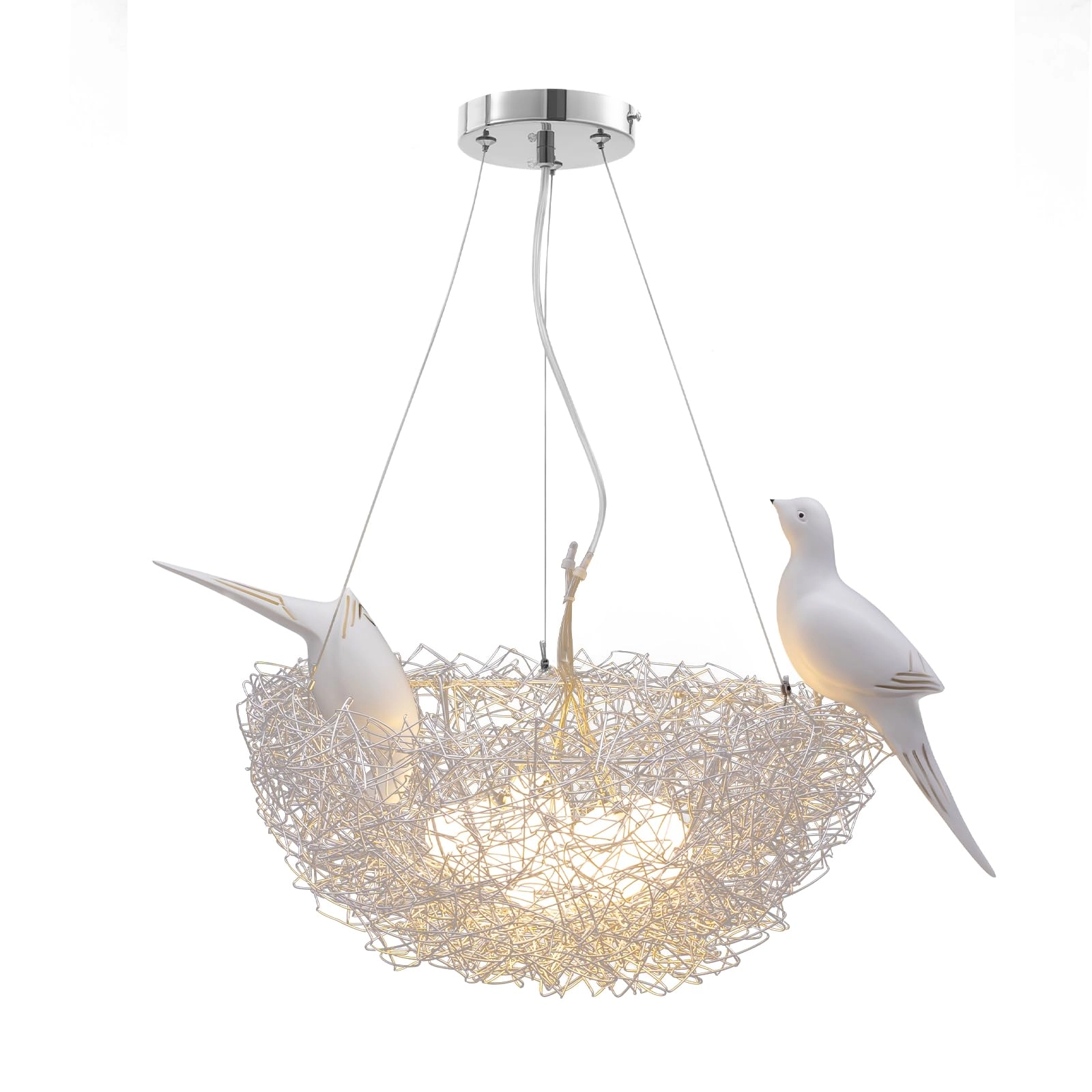 fagauhds Bird's Nest Chandelier - 4000K