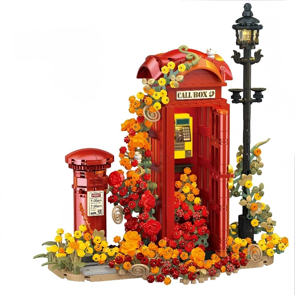 TERRIFI London Vintage Phone Booth - 1142 pcs