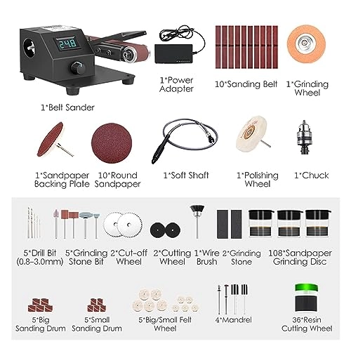 Polishing Sanding Machine - 7 Speed Belt Sander
