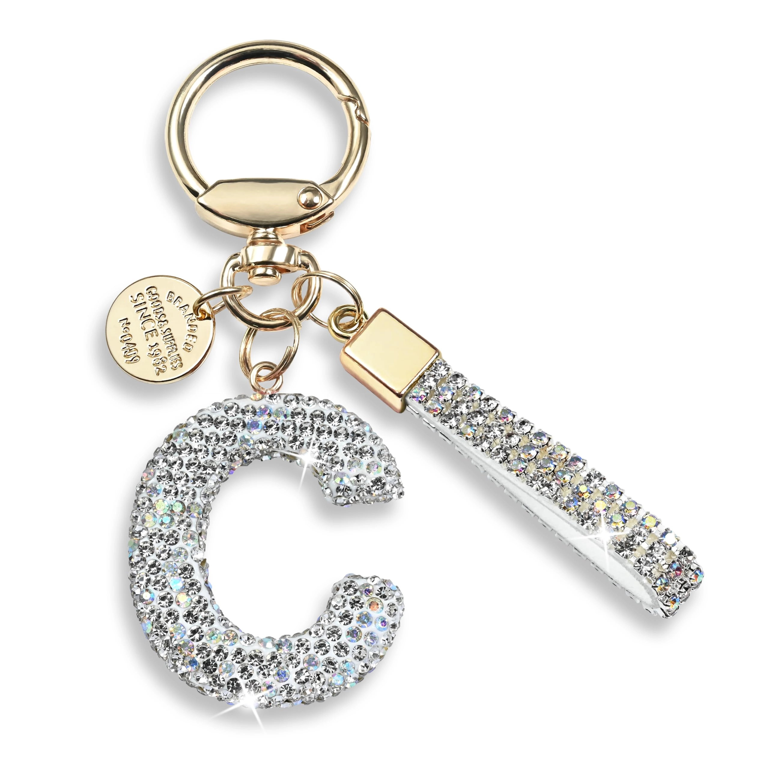 Initial Letter Keychain - Letter