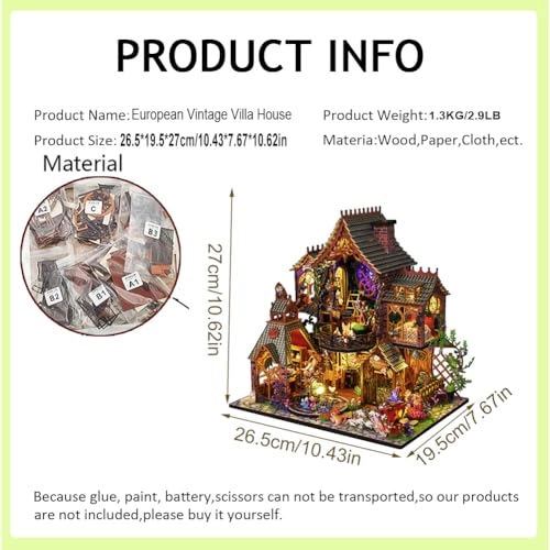 European Vintage Villa House