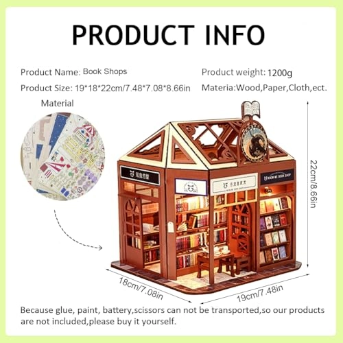 Magic House - 3D Mini Dollhouse Musical Movement