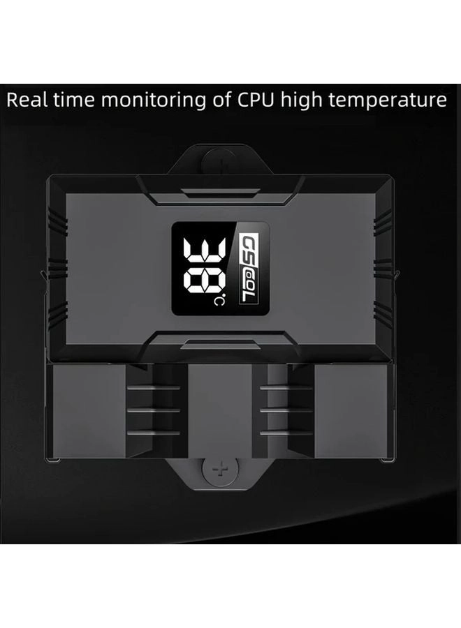ARGB Colorful Intelligent Temperature Display CPU Cooler