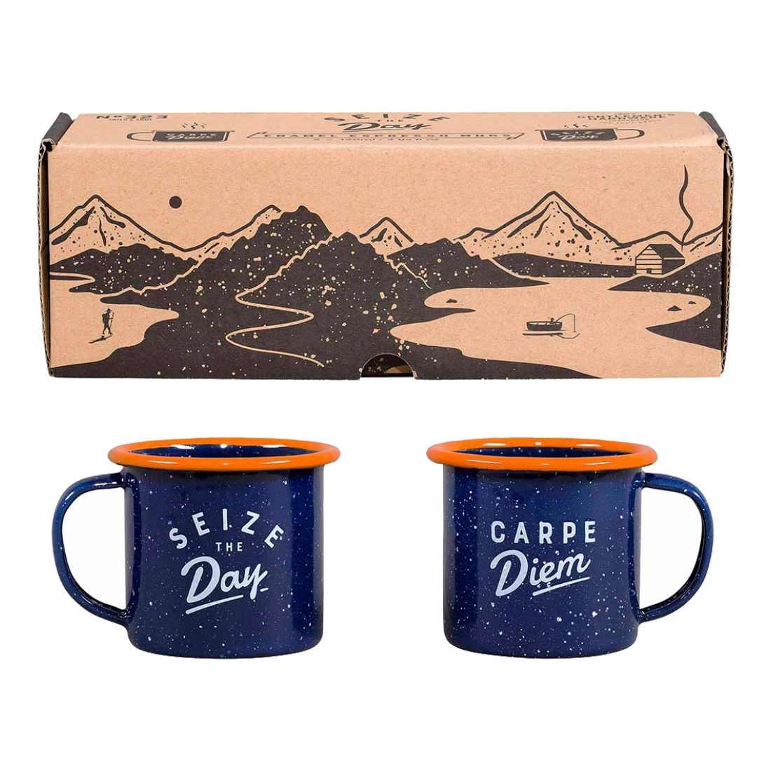 GENTLEMEN'S HARDWARE Enamel Espresso Mug - 120 ml