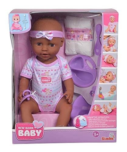 New Born 105030060 - 43 cm Vinyl Sleeping Eyes