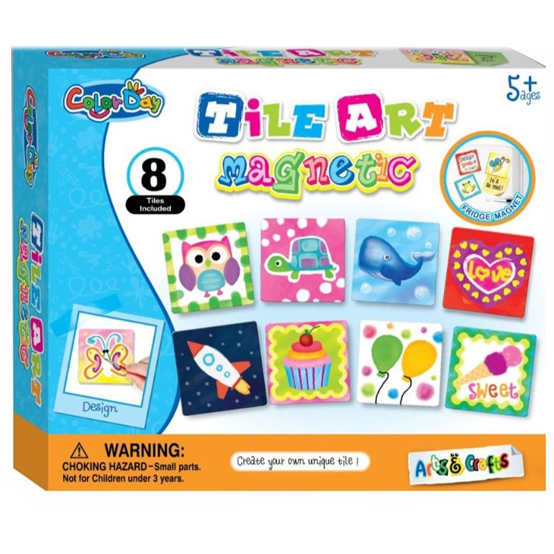 BrainGiggles DIY Tile Art - 8 tiles
