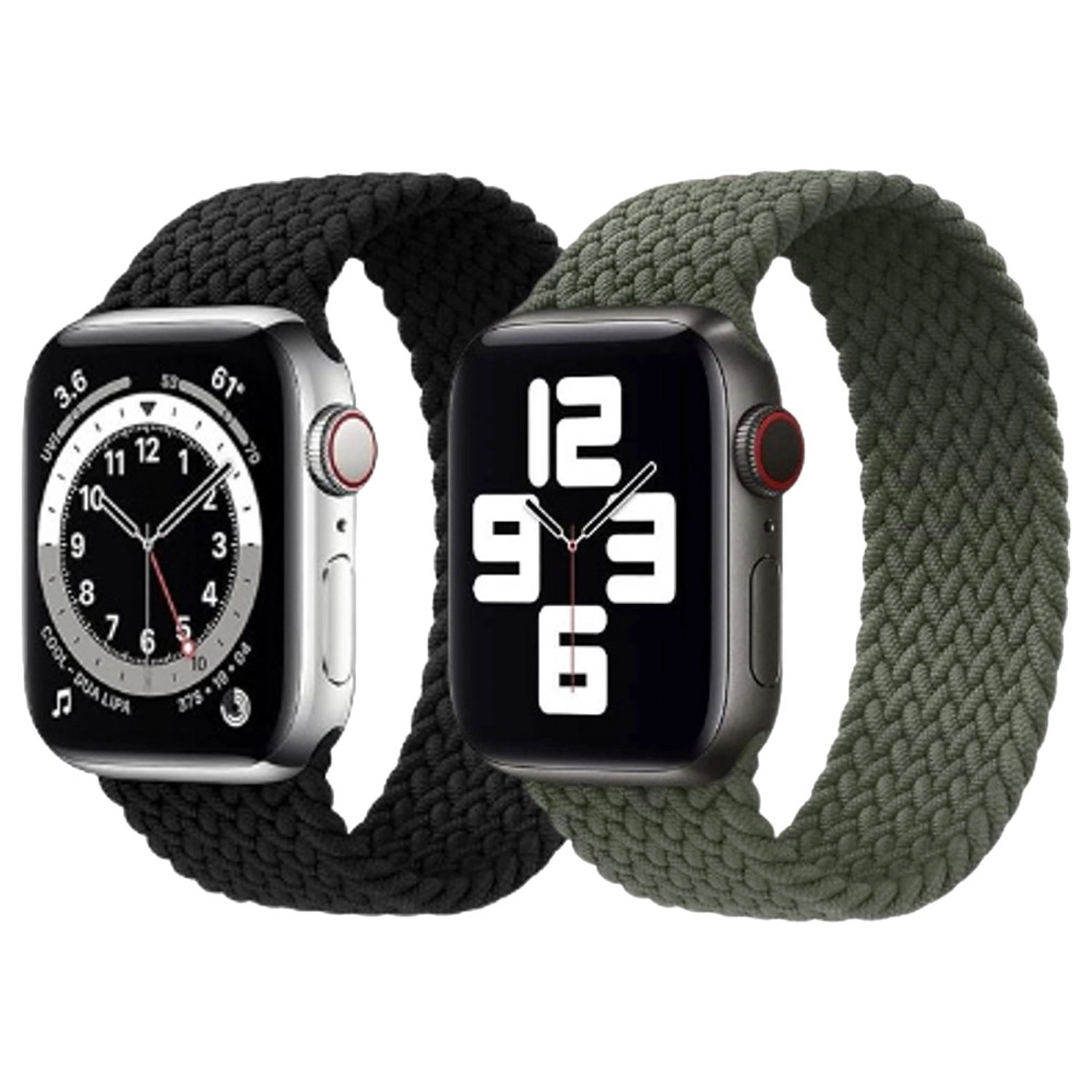 Fitit Woven Loop Watch Band for Apple Watch - 41/38/40mm Bundle