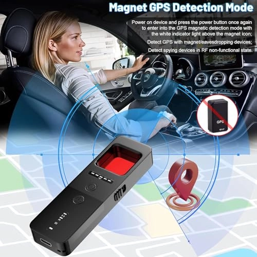 Hidden Camera Detector - Portable 1500 times/second scanning speed