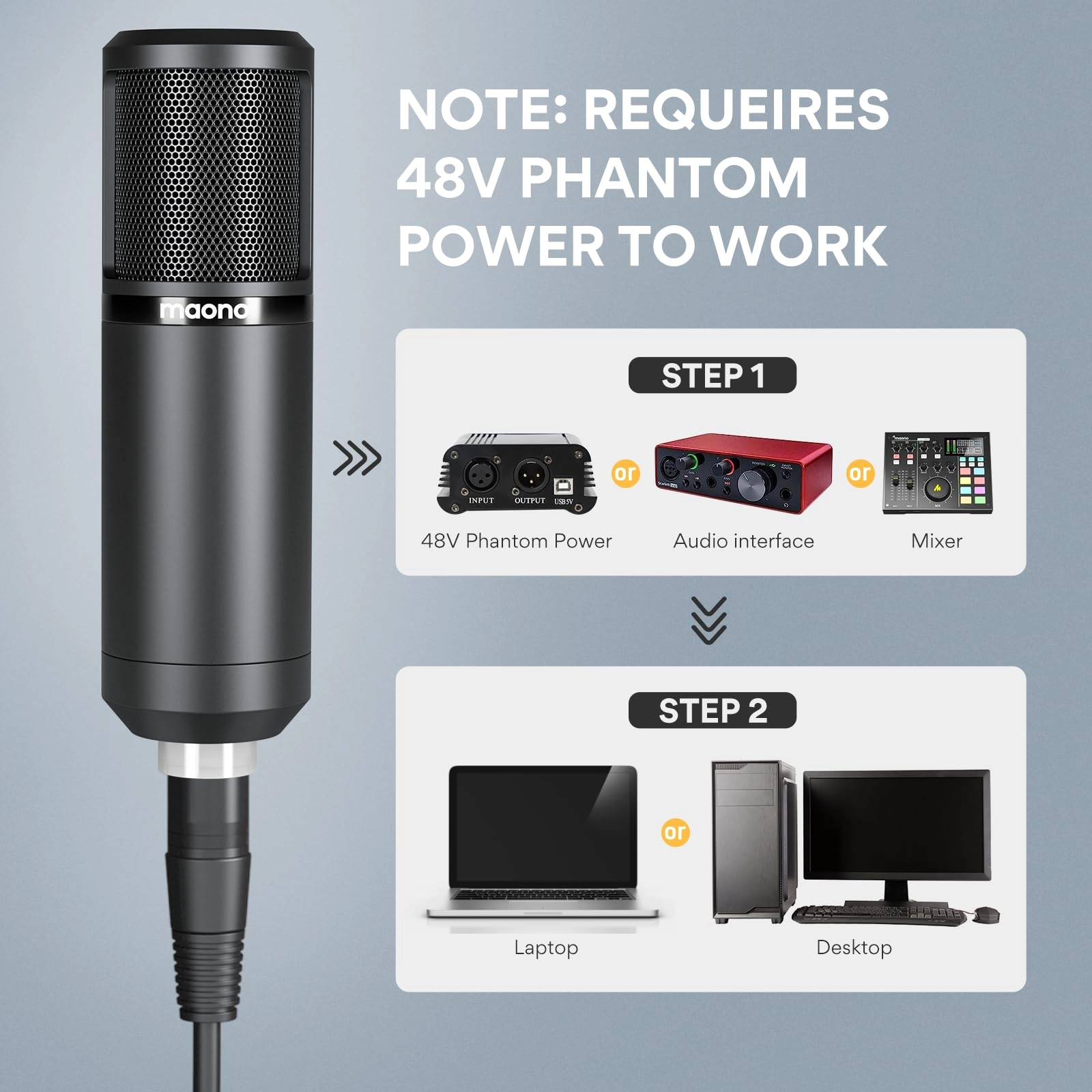 AU-PM320S XLR Microphone