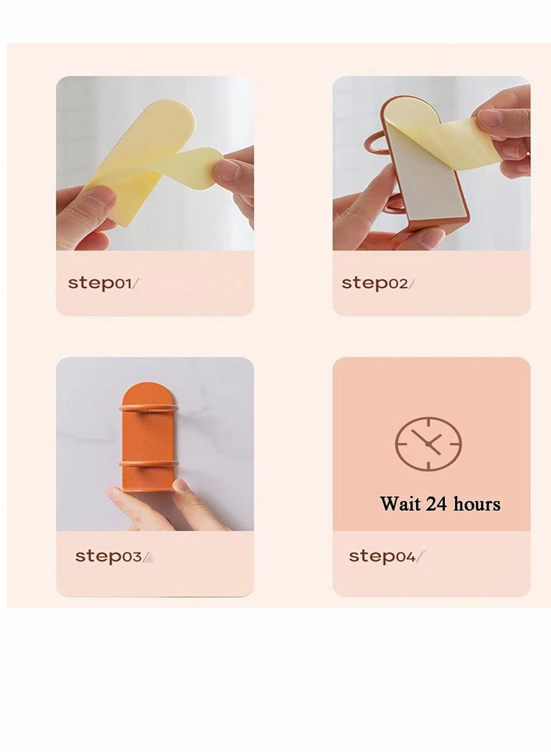 Toothbrush Holder - 3PCS Wall Mount