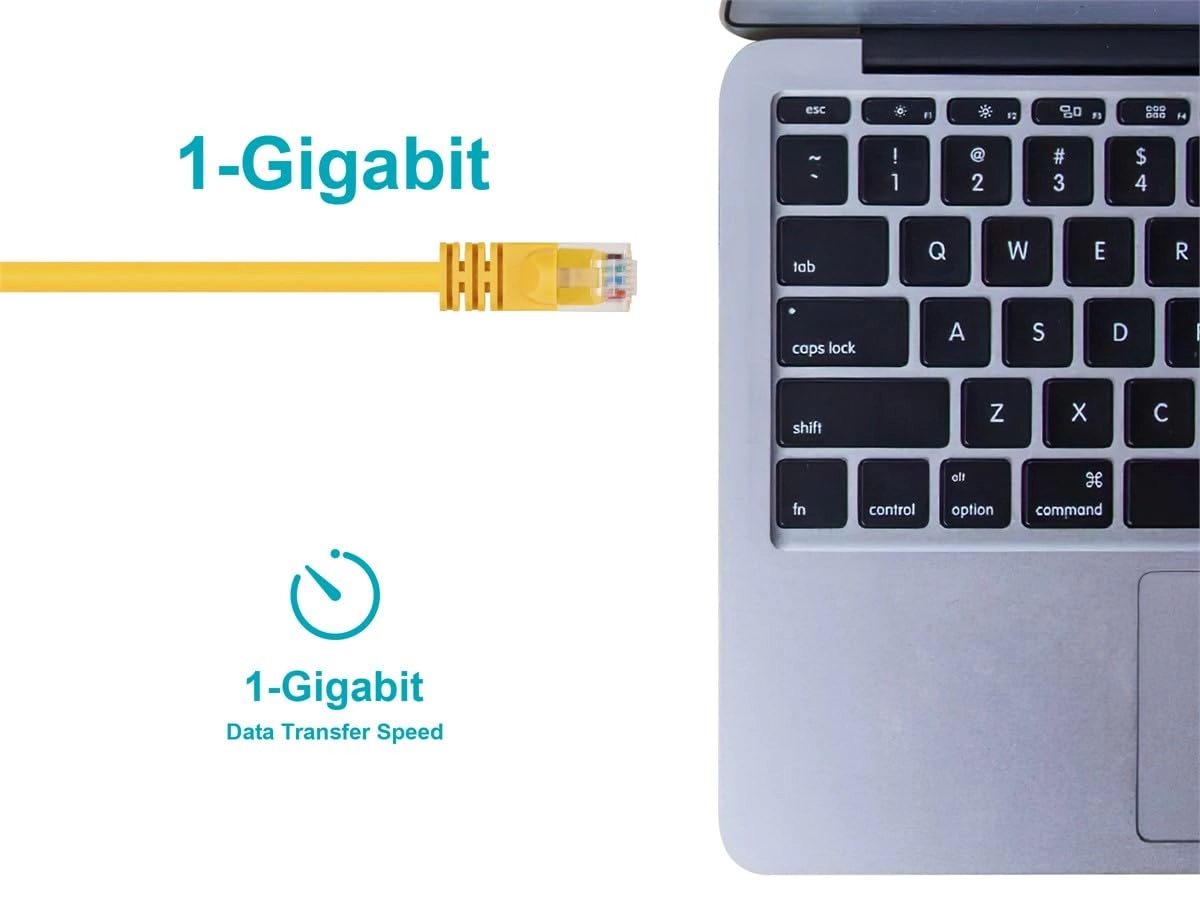 Cat5e Ethernet Patch Cable - 7 Feet