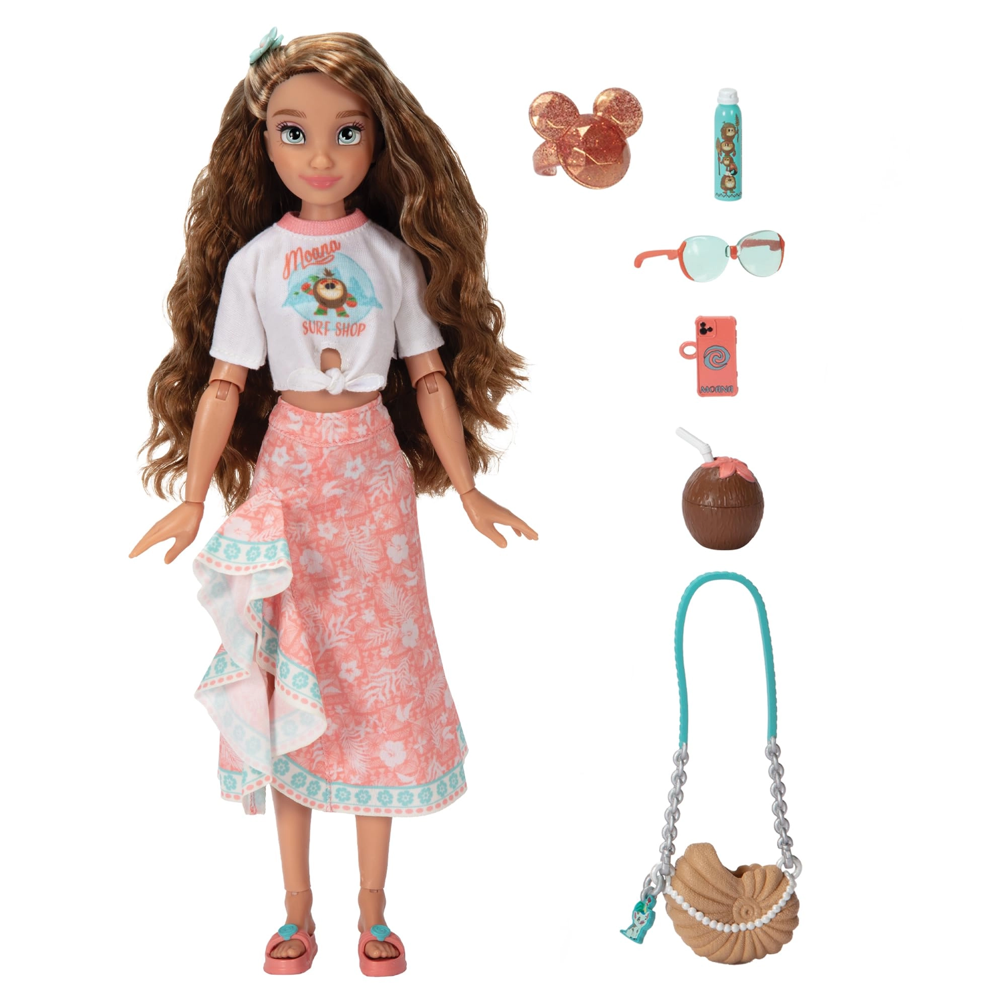 Disney ILY 4ever Moana Fashion Doll - 11.5" Tall 13 Points of Articulation Ages 6+