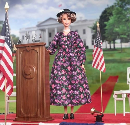 Eleanor Roosevelt Doll - 12-inch Floral Dress Ages 6+