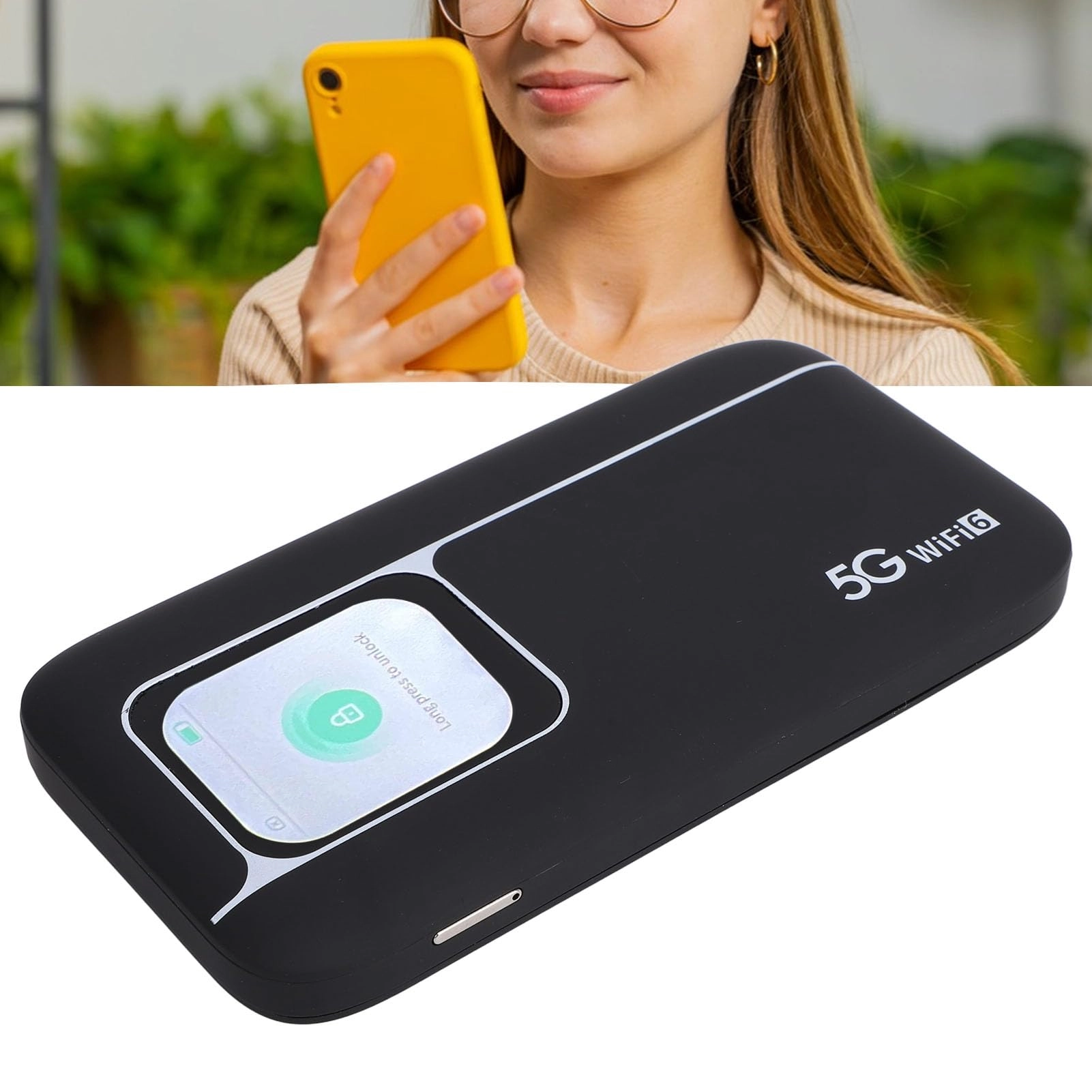 Mobile Hotspot - 5G WIFI6 2.77Gbps