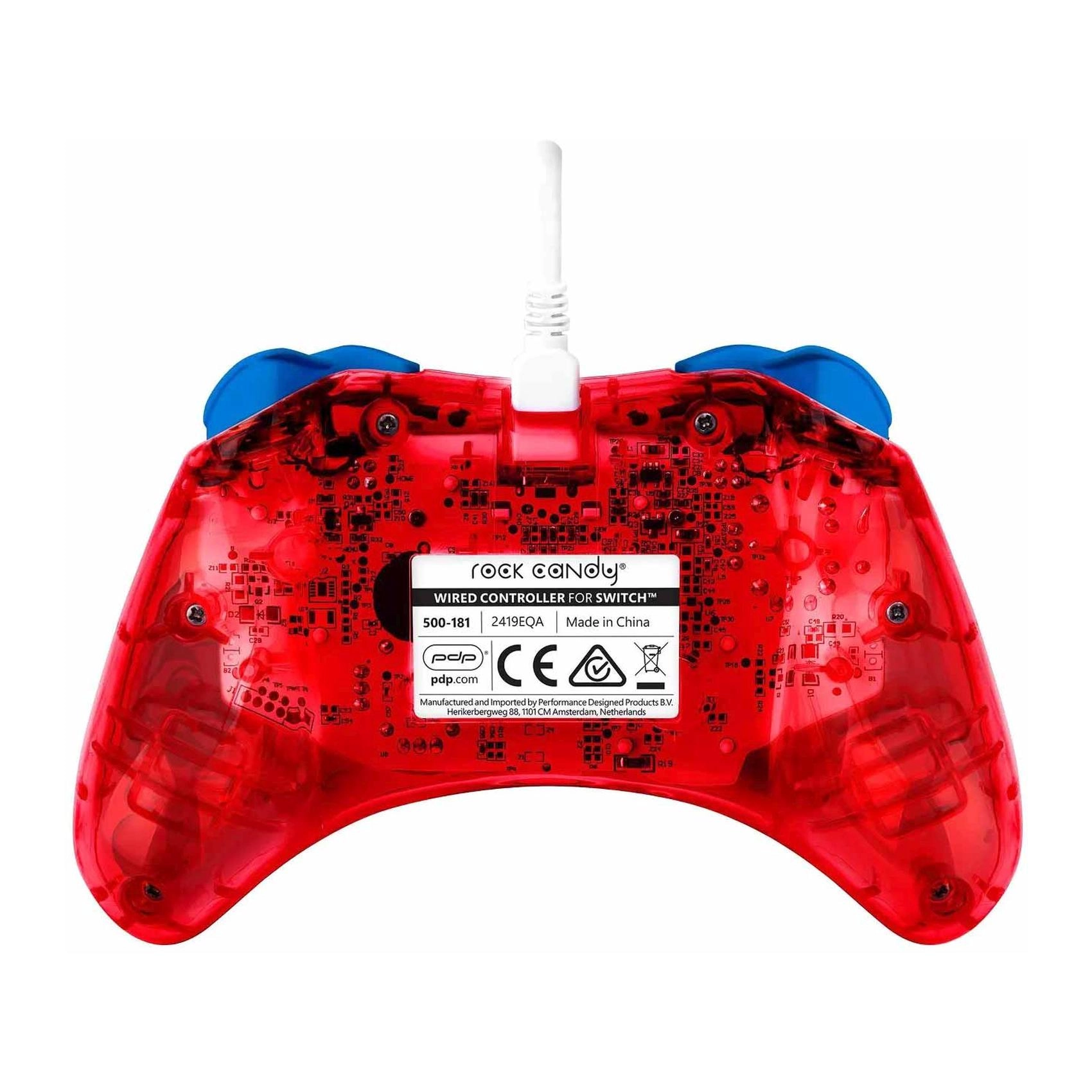 Rock Candy Controller - Red Nintendo