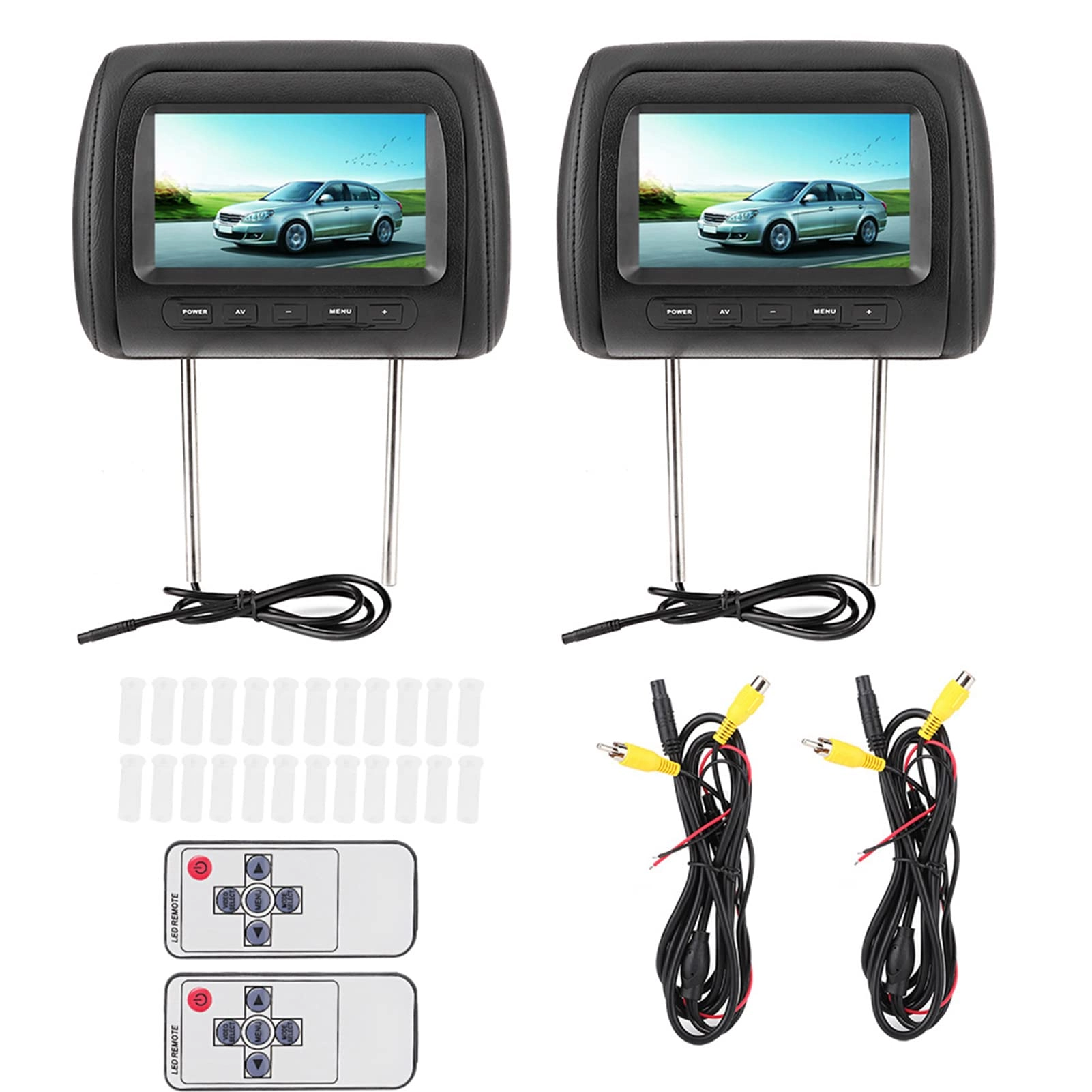 Leapiture 7 Inch Wireless Headrest Display - 7 Inches