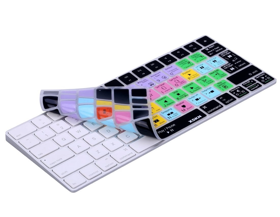 Final Cut Pro X 10 Shortcut Keyboard Silicone Cover - US/EU