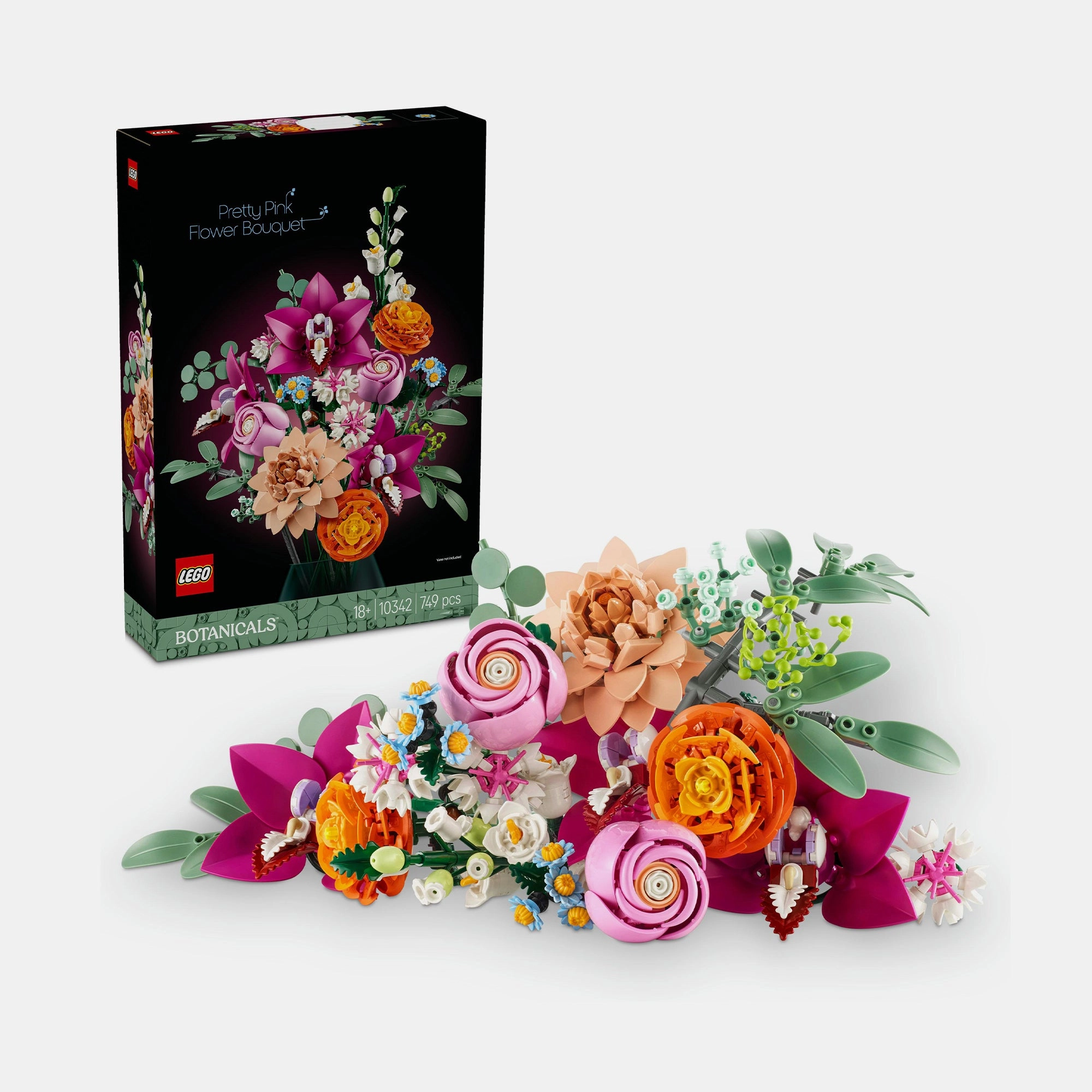 Pretty Pink Flower Bouquet - 749 pcs